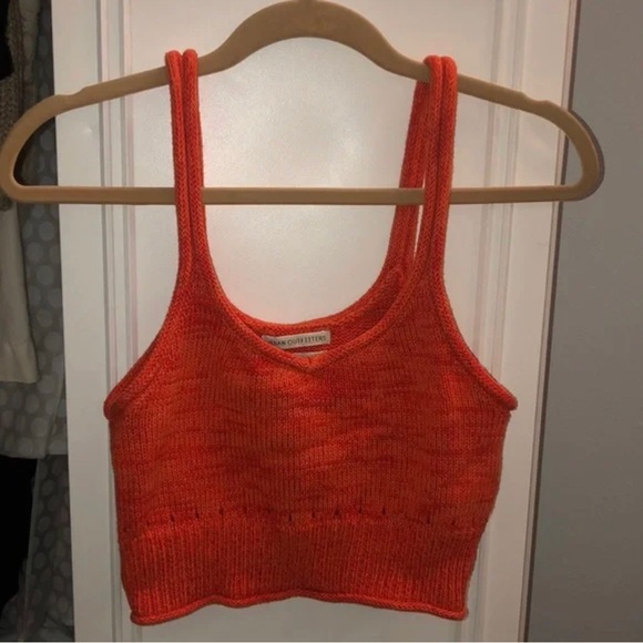 ❌SOLD❌ Urban Outfitters | Kure Crop Tank (Burnt Orange) - Picture 2 of 4